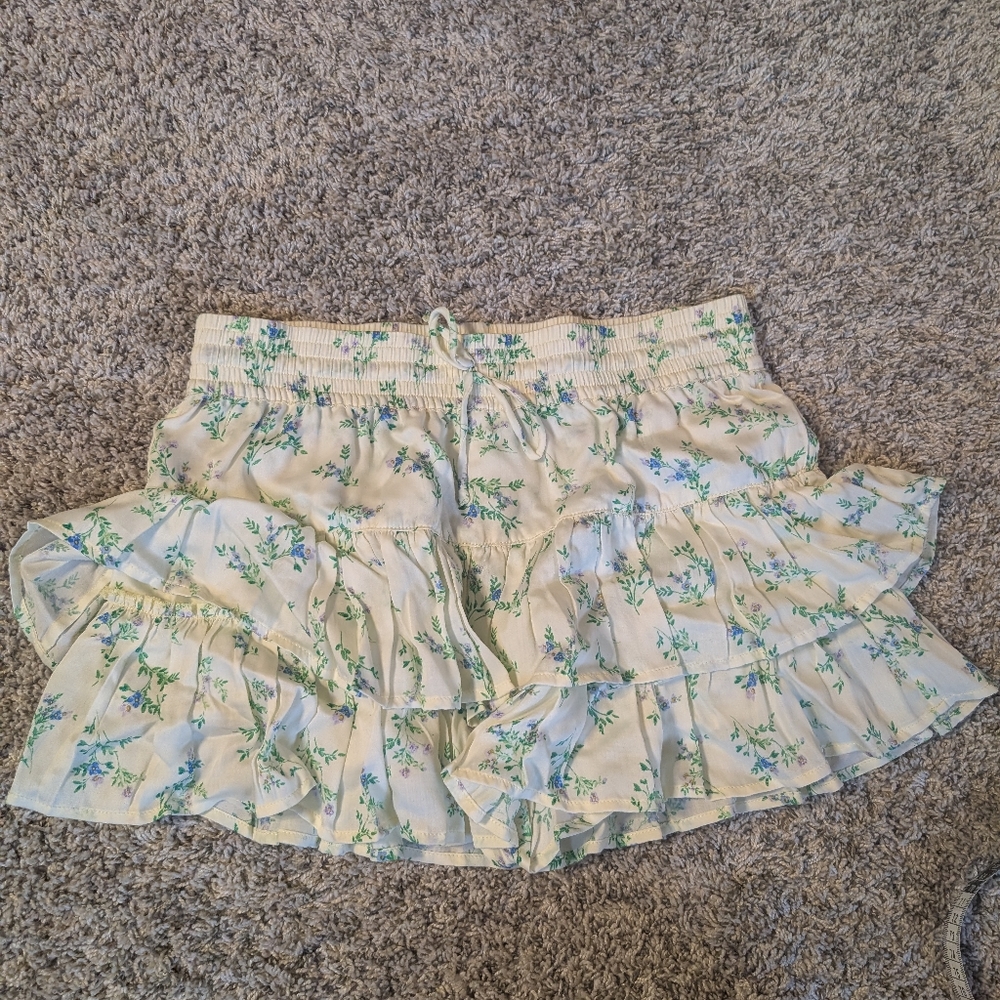 Off Season Sale Pink! Ruffle Skirt